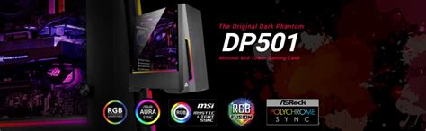 Amazon.in: Buy Antec DP501 Mid Tower Gaming Cabinet Support ATX, Micro ...