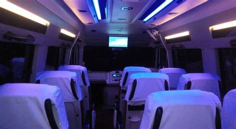 14 Seater Tempo Traveller Hire in Delhi, 14 Seater Tempo Traveller on Rent