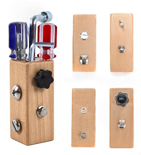 Buy 13 Pcs Montessori Screw Driver Board Sets for 3 4 5 6 Year Old Kids ...