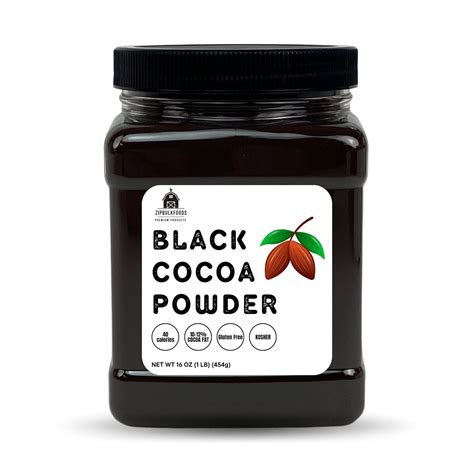 Amazon.com : Black Cocoa Powder For Baking - Dark Chocolate Powder ...