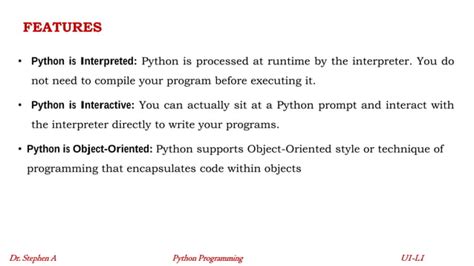 Image result for Python Programming Lecture Notes PPT