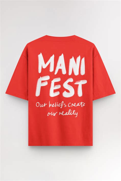 Manifest | Oversized T-shirt – OFFBEAT OUTFITS