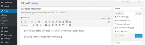 Image result for Code Google Maps WordPress