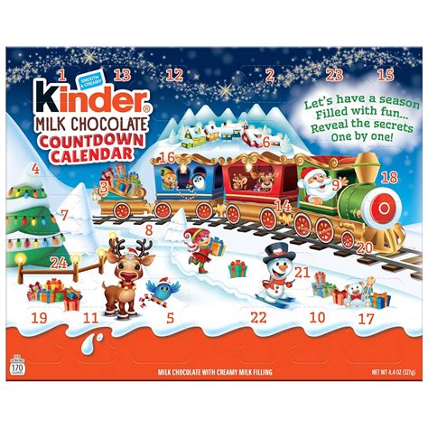 Kinder Joy Holiday Advent Calendar - Chocolate Candy Nepal | Ubuy