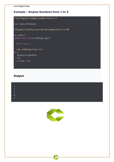 Image result for Java Simple Program Loop Statement