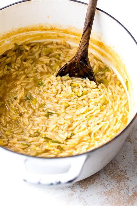 Creamy Orzo with Asparagus and Peas – How to Go Healthy