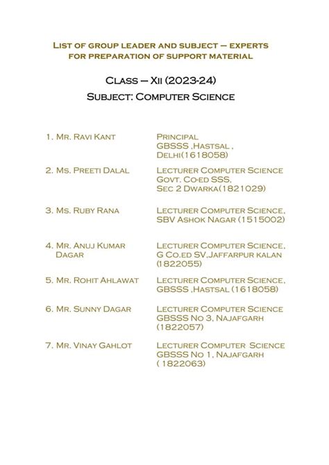 Image result for Class 12 Computer Science Content List