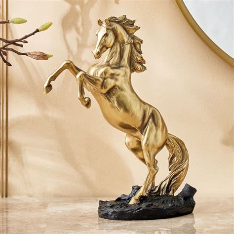 Buy Jaguar Hero Polyresin Galloping Horse Figurine from Home Centre at ...