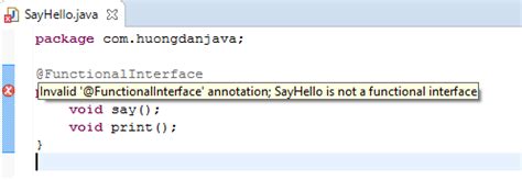 Image result for Java UML Functional Interface Example
