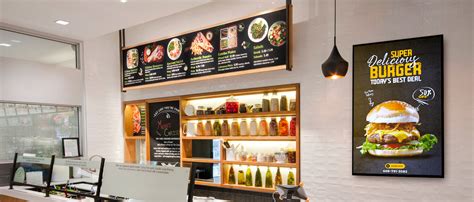 Restaurant Digital Signage 的图像结果