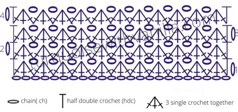 Free Pattern Trinity Stitch 的图像结果