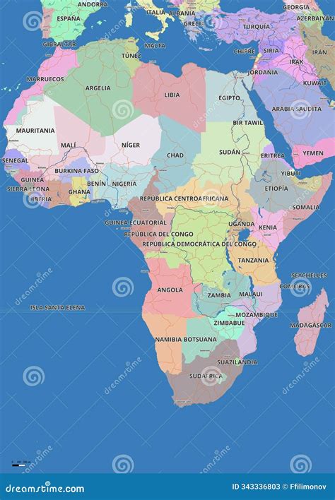 Labeled Africa Map Printable Labeled Map Of Africa In Pdf