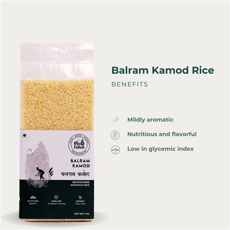 Balram Kamod Rice (Semi Polished) – OOO Farms