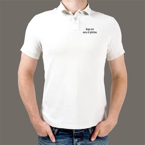Bugs Are Sons Of Glitches polo T-Shirt For Men