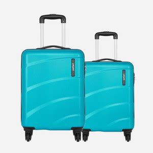 SAFARI SWAY 4W Cabin & Check-in Set 4 Wheels - 23 inch CYAN - Price in ...