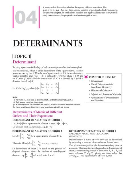 Image result for Class 12 Determinants Notes Handwritten