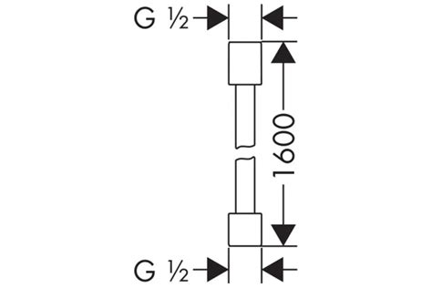 Шланг для душу AXOR 1.6 м Brushed Bronze 28286140 - купити у Львові ...