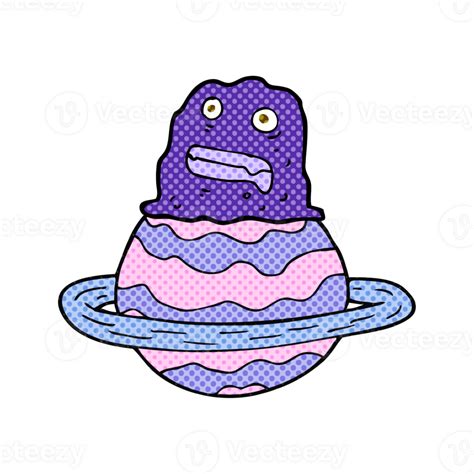 Alien Cartoon Planet PNG 的图像结果