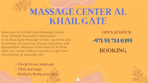 Deep Tissue Massage Al Khail Gate, Al Khail Mall - Dubai - United Arab ...