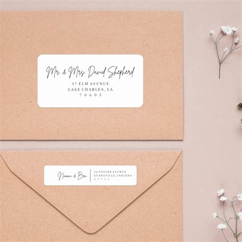 How to Make Address Labels 的图像结果