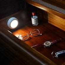 Buy STAR-SPANGLED Push Tap Light, Mini Night Touch LED Puck Lamp ...