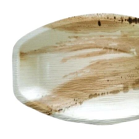 Smarty Had A Party 11.5" x 7.5" Oval Natural Palm Leaf Eco-Friendly ...