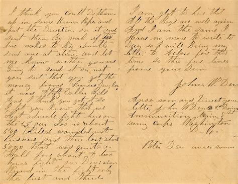 Civil War Letters of John W. Derr