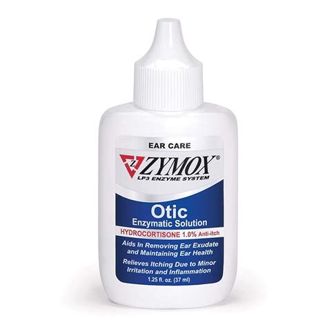 Pet King Brand Zymox Otic Enzymatic Solution for Pet Ears, 1.25 Ounces ...