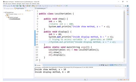 Variables in Java Programming 的图像结果