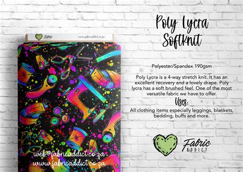 Poly Lycra - Fabric Addict