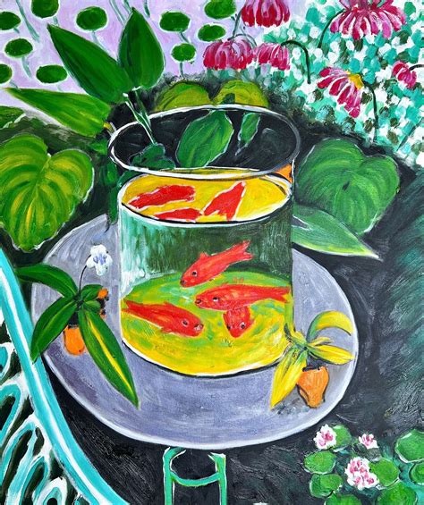 Goldfish Painting Matisse