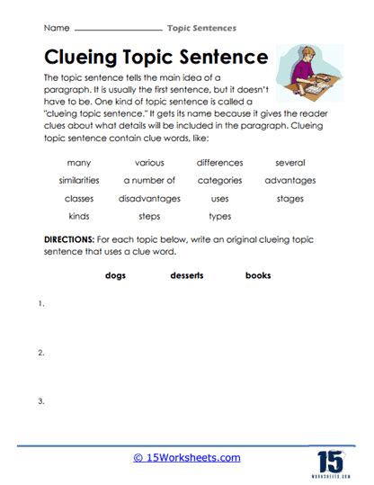 Image result for Topic Worksheet