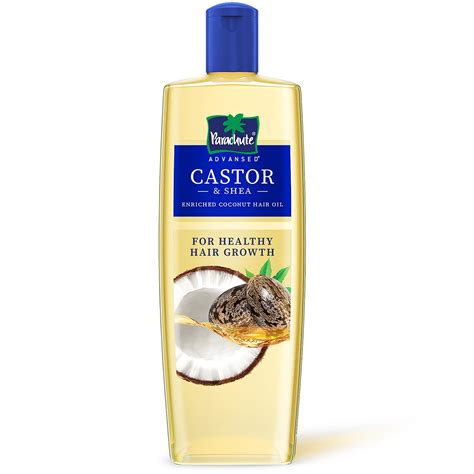 Buy Parachute Advansed Castor & Shea enriched Coconut Hair Oil 300ml ...