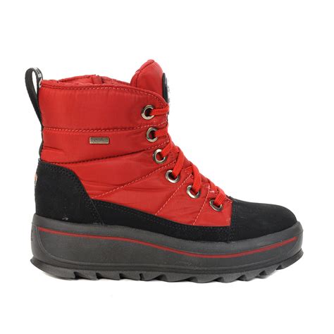 Pajar Women’s Tyra Red/Black Winter Boots – WOOKI.com