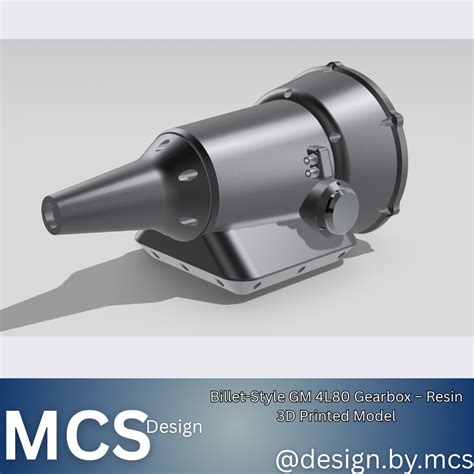 (MCS DESIGN) Billet-Style GM 4L80 Gearbox – Resin 3D Printed Model ...