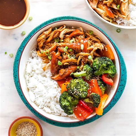 Easy CrockPot Teriyaki Chicken Recipe - JoyFoodSunshine