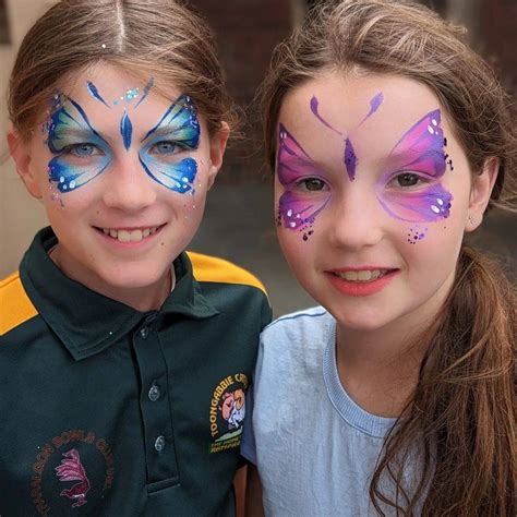 Easy Face Painting Ideas Butterfly