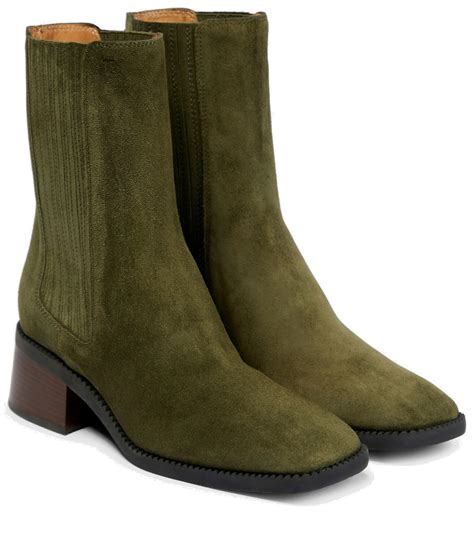 Tod's - Suede Chelsea boots Tod's