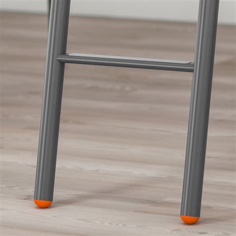 TUFFING Loft bed frame, dark grey, 90x200 cm - IKEA