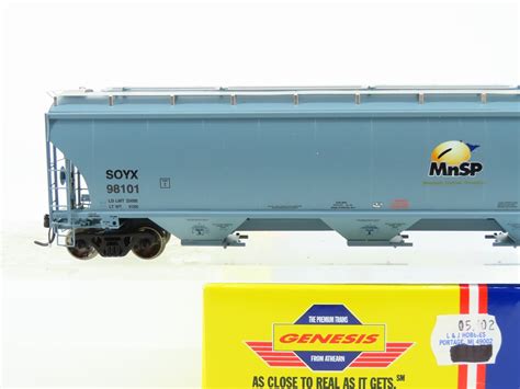 HO Scale Athearn Genesis G4297 Minnesota Soybean Processors Hopper ...