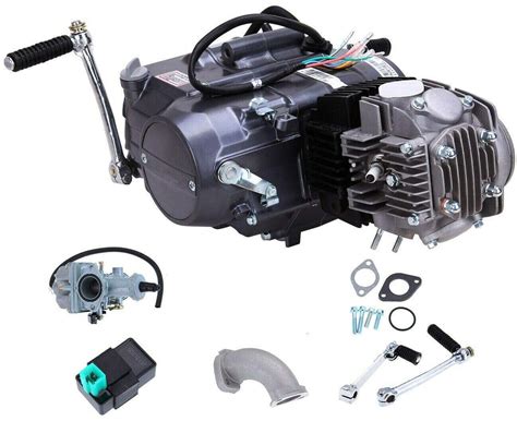 Buy 125cc Engine 4 Stroke Motor Single Cylinder with Air-Cooled Motor ...