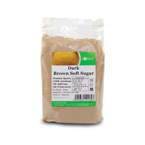 Lohas Natural Dark Brown Soft Sugar 900g – Wmart