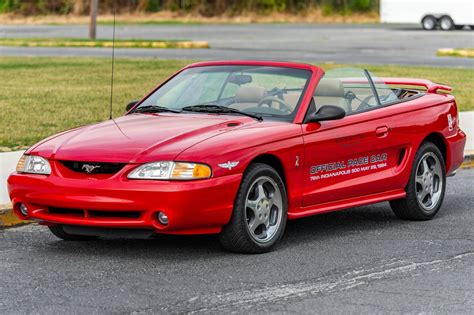 1994 Ford Mustang Cobra Convertible Indy 500 Pace Car Edition VIN: 1FALP45D2RF161901 for Sale ...