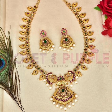 Online Fashion Jewellery Long Haar Necklace Sets for Women – Page 3 ...