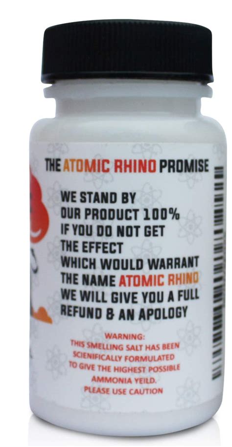 Atomic Rhino Smelling Salts for Athletes 100’S of | Ubuy India