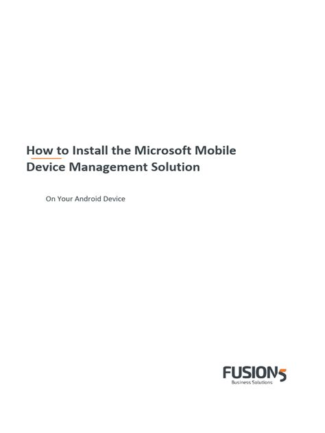 Image result for Microsoft MDM Tutorial