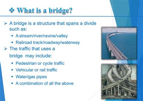 Classification of Bridge | PPTX