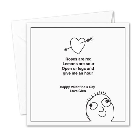 Dirty Funny Valentines Day Poems