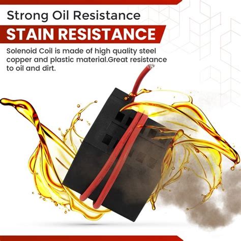 Buy Solenoid Coil Hydraulic Power Unit Lift Dump 12VDC 16W 10226-14 for ...