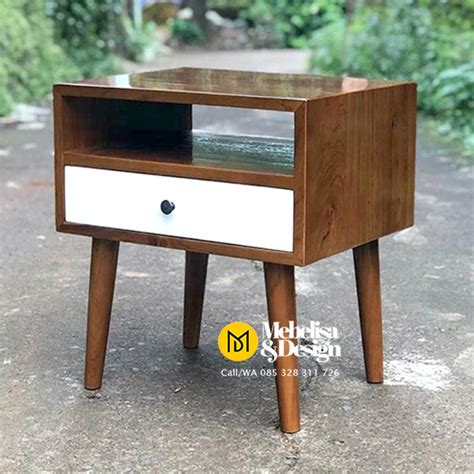 Jual Meja Nakas Retro, Meja Nakas Bedside, Meja Laci Retro, Meja ...